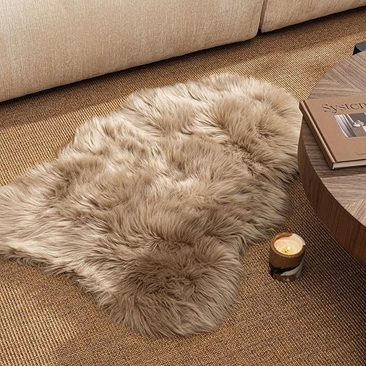 Ojia plush fur faux sheepskin